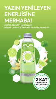 Avoya Blend Portakal Çiçeği & Misket Limon Meyveli Doğal Maden Suyu görseli