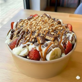 Snickers Pancake Bowl Waffle Small görseli