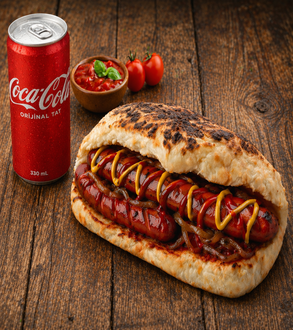 Çift Sosis Pizzaviç Menü görseli