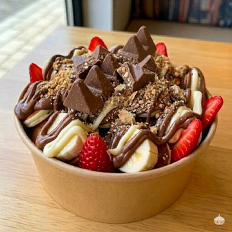 Toblerone Pancake Bowl Waffle Extra Large görseli
