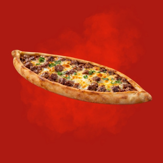 Kavurmalı Kaşarlı Pide görseli