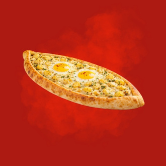 Patatesli Kaşarlı Yumurtalı Pide görseli