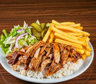 Pilav Üstü Tavuk Döner görseli