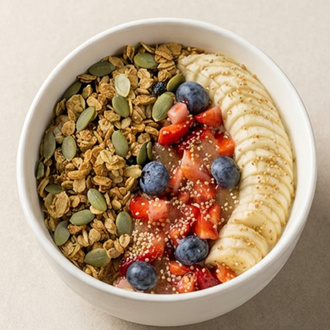Yaban Mersinli Granola Bowl görseli
