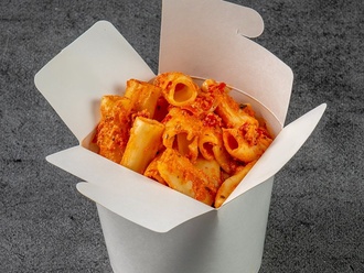 Közlenmiş Biberli Peynirli Rigatoni Makarna görseli
