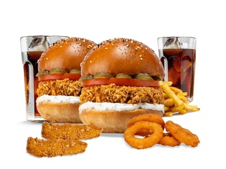 2'Li Çıtır Tavuk Burger Menü görseli