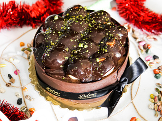 Fıstıklı Profiterol Pasta (No. 2) görseli