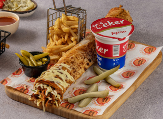 Avantaj 3'Lü Et Zurna Gurme Ayranlı Menü (100 Gr) görseli