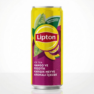 Lipton Ice Tea Mango Egzotik Meyve (330 Ml) görseli