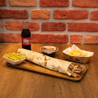 Mega Odun Ateşinde Dürüm Et Döner (70Gr.) görseli