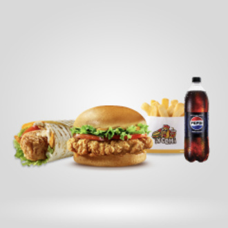 İyochi Chicken Burger + Wrap Menü görseli