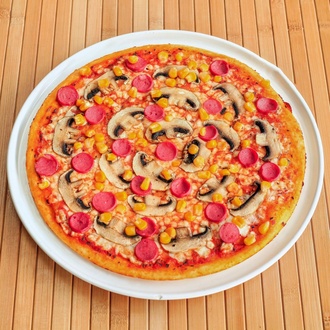 Fodoo 3 Malzemeli Pizza (Büyük) görseli