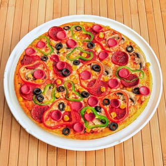 Fodoo Meksika Karışık Pizza (Orta) görseli