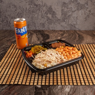 Avantajlı Mix 4 Menü (Tavuk & Kuru Fasulye) görseli