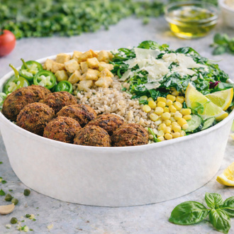 Falafelli Sezar Salata görseli
