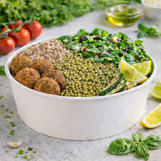 Falafel & Kinoa Salata görseli