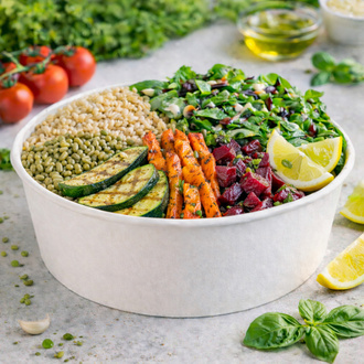 Tahıl & Sebze Salata görseli