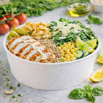 Çıtır Tavuklu Sezar Salata görseli