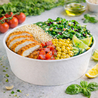 Çıtır Tavuk Salata görseli