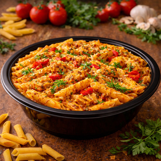 Kajun Baharatlı Penne görseli