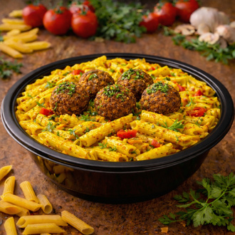 Makarna Falafel görseli