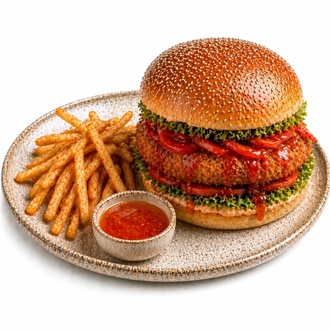 Sweet Chili Tavuk Burger görseli