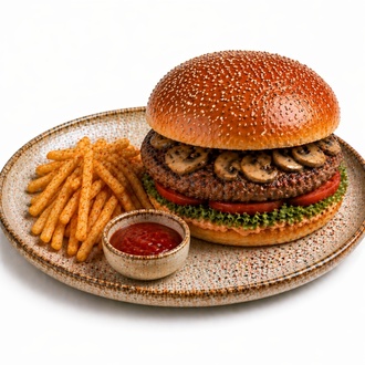 Mushroom Burger görseli