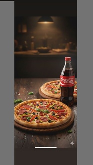 2Adet Karışık Pizza Orta Boy 1Litre Cola görseli