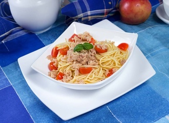 Ton Balıklı Spaghetti görseli
