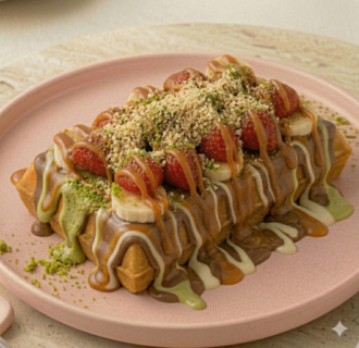 Pooky Caramel Waffle görseli
