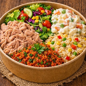 Ton Balıklı Bowl görseli