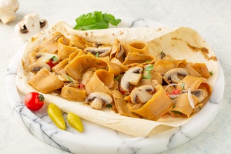 Vegan Mantarlı Etsiz Döner görseli