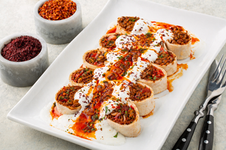 Soya Kıymalı Yoğurtlu Vejeteryan Tantuni görseli