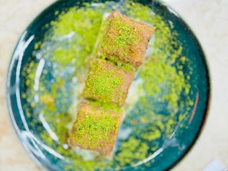 Fıstıklı Soğuk Baklava (500 Gr.) görseli