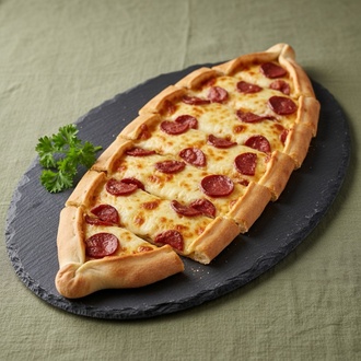 Sucuklu & Kaşarlı Pide görseli