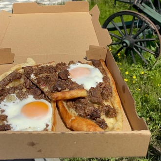 Kavurmalı & Yumurtalı Pide görseli