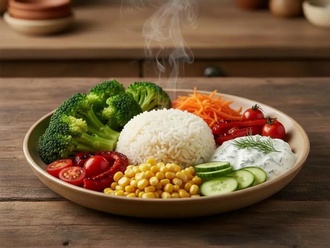 Green Garden Bowl (Sadece Sebze) görseli