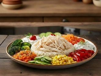Classic Chicken Bowl (Didik Tavuklu) görseli