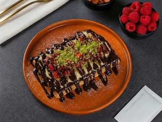 Bitter Çikolatalı Waffle (Büyük Hamur) görseli