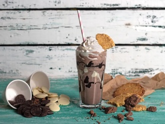 Cookie Milkshake (12 Oz) görseli
