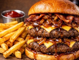 Double Burger (300 Gr.) görseli