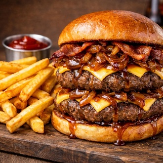 Duble Burger görseli