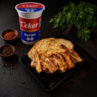 Ekmek Arası Döner + Ayran görseli