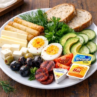 Premium Kahvaltı Tabağı görseli