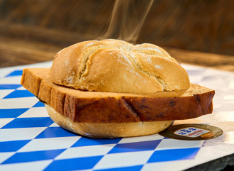 Tavuk Leberkäs Burger (200 G) görseli