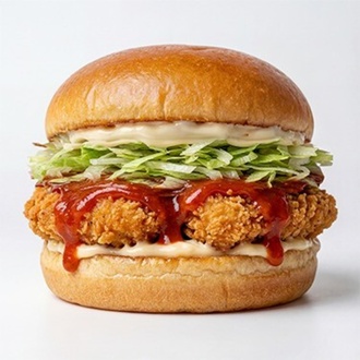 Acılı Tavuk Burger görseli