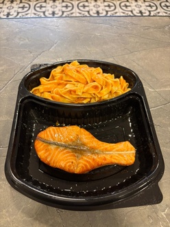 Fırın Somon & Fettucine görseli