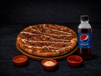 Pizza Special Orta Boy & Pepsi (250 Ml) görseli