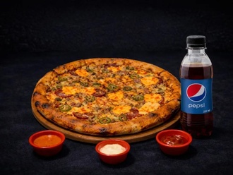 Et Dünyası Orta Boy Pizza & Pepsi (250 Ml) görseli