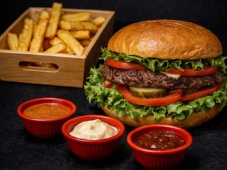 Klasik Burger (120 G) görseli